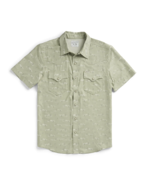 Men's Performance Western Short Sleeve Pearl Snap