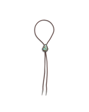 Iron Lamb Turquoise Drop Bolo