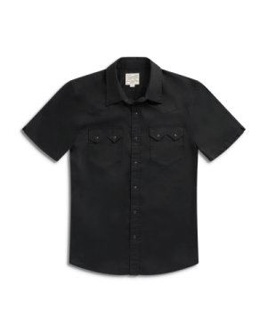 Men's Vintage Weight Short Sleeve Pearl Snap
