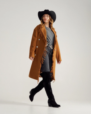 Women's Western Fringe Coat