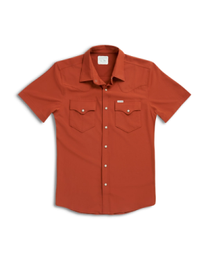 Men's Performance Western Short Sleeve Pearl Snap