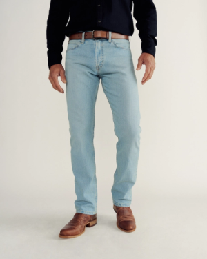 Men's Slim Straight Stretch Denim
